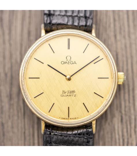 second hand omega de ville|omega de ville vintage quartz.